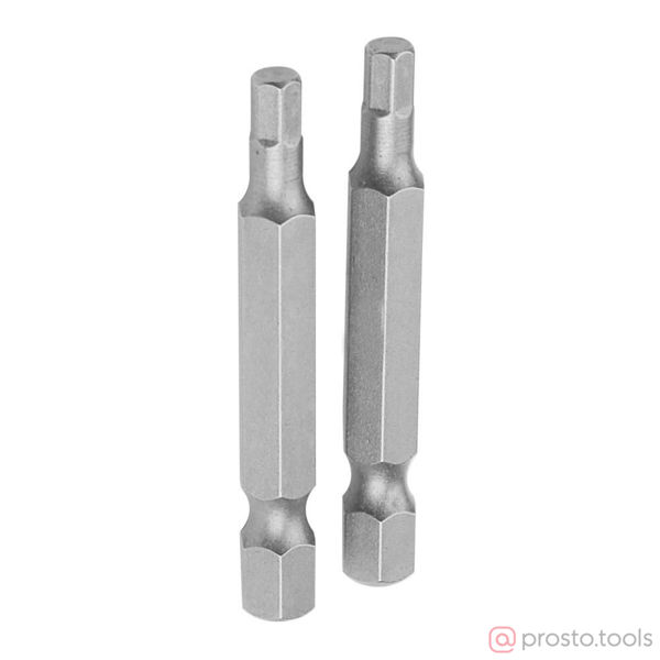 Изображение Вставка торцевая 1/4", HEX, 3 мм, L = 50 мм, 2шт. //TOLSEN