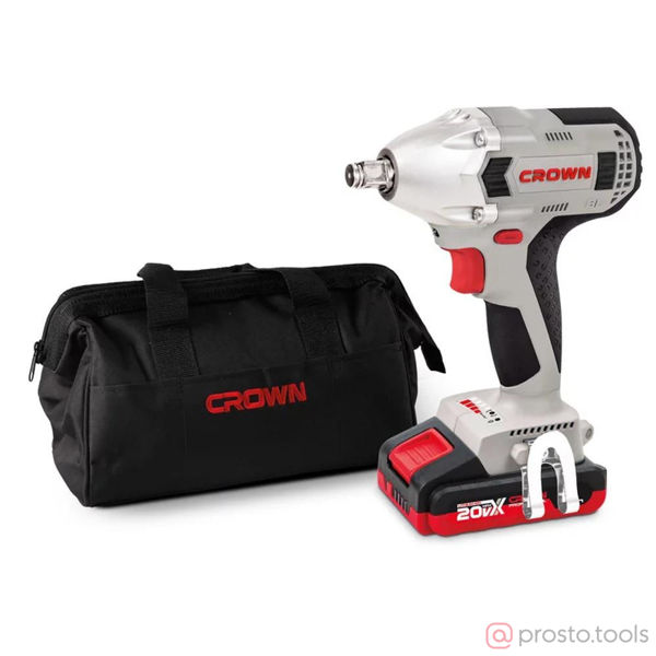 Изображение Гайковерт акк. ударный 1/2" 320Нм 20В CT22015HX-2 TB //CROWN
