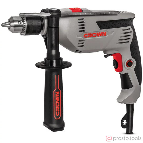 Изображение Электродрель ударная 600Вт CT10128 //CROWN