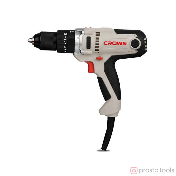 Изображение Шуруповерт ударный 420Вт 80Нм CT10152F //CROWN