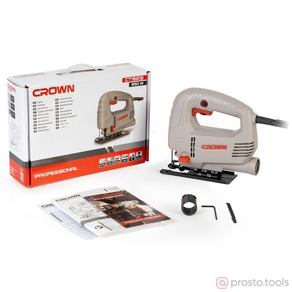 Изображение Электролобзик 550Вт CT15212 //CROWN