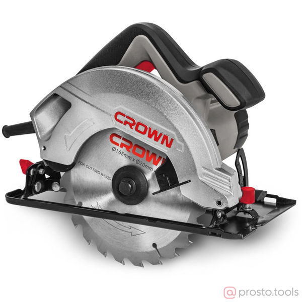 Изображение Пила дисковая 1200Вт 5500об/мин 165мм CT15187-165 //CROWN