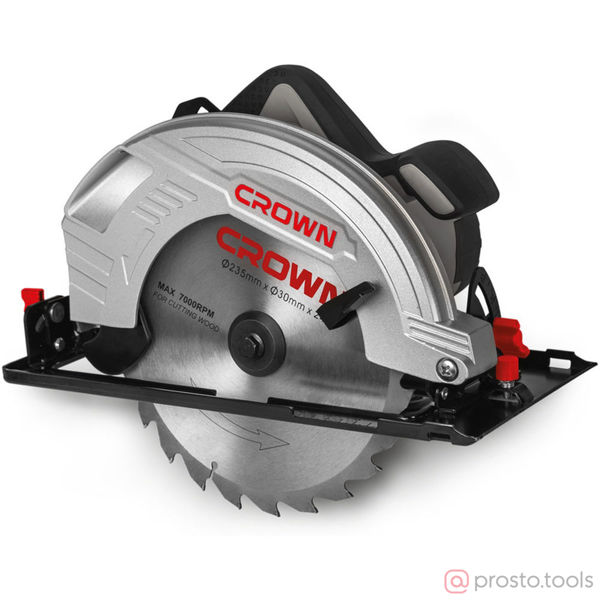 Изображение Пила дисковая 2000Вт 4500об/мин 235мм CT15210-235 //CROWN