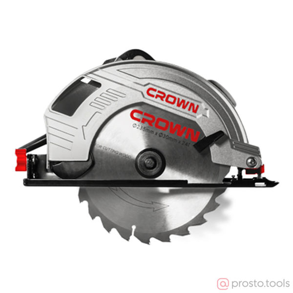 Изображение Пила дисковая 2000Вт 4500об/мин 235мм CT15210-235 //CROWN