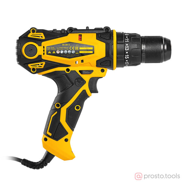 Изображение Шуруповерт сетевой ударный 300Вт. ISD-300-13 //Denzel