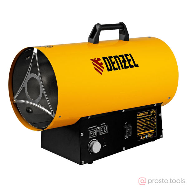 Изображение Пушка тепловая газовая 30 кВт GHG-30i,, 445 м3/ч, пропан-бутан //DENZEL