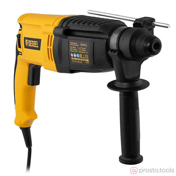 Изображение Перфоратор SDS-plus RHH-800-26 800Вт 3,0 Дж //Denzel