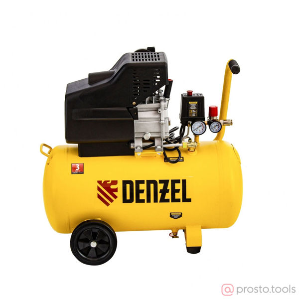 Изображение Компрессор DC1700/50 1,7 кВт, 260 л/мин, 50 л //DENZEL