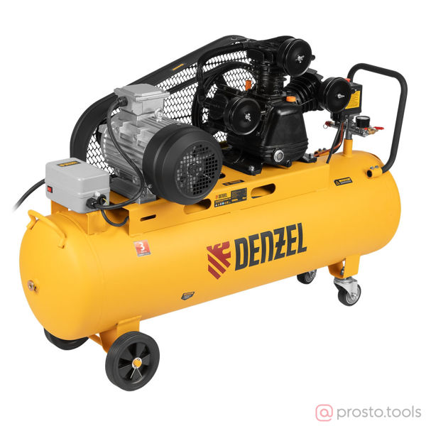 Изображение Компрессор BCW3000-T/100 3,0 кВт, 520л/мин, 100л //DENZEL