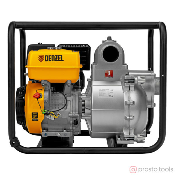 Изображение Мотопомпа бензиновая PX-80D //DENZEL