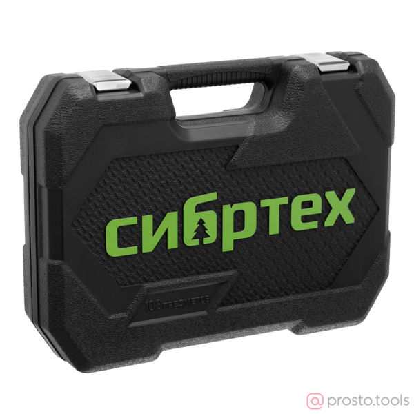 Изображение Набор инструмента 108 пр. 1 /2", 1/4" //СИБРТЕХ