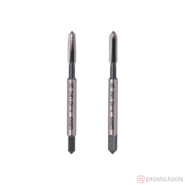 Изображение Метчик компл. UNС №4 40 ниток/дюйм (115CrV3) 2шт //Bucovice Tools