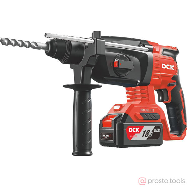 Изображение Перфоратор акк. SDS-Plus 18В 2,7Дж (2х5,0Ач Li-Ion ЗУ) KDZC04-24 //DCK