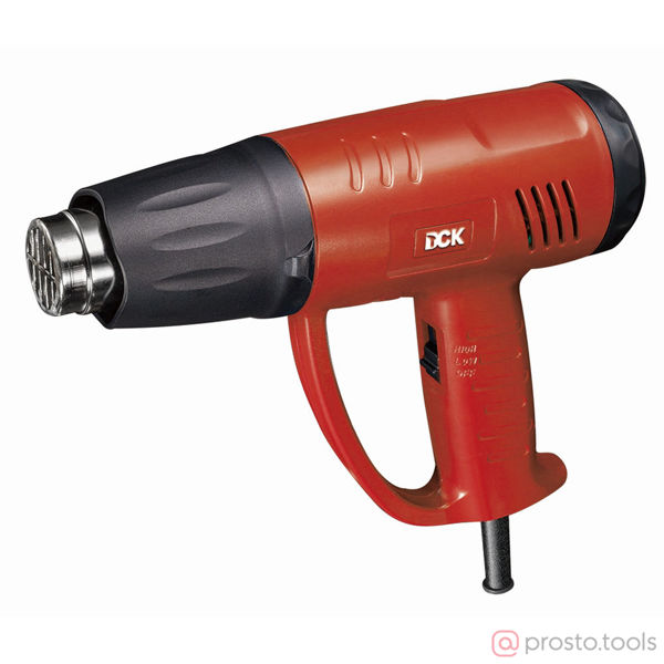 Изображение Фен технический 2000Вт 50-600гр. 210-380л/мин KQB2000 //DCK