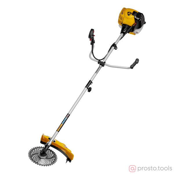 Изображение Триммер бенз. DTL-52S, 52см3 3,0 л.с., разъемная штанга, состоит из 2 частей //DENZEL