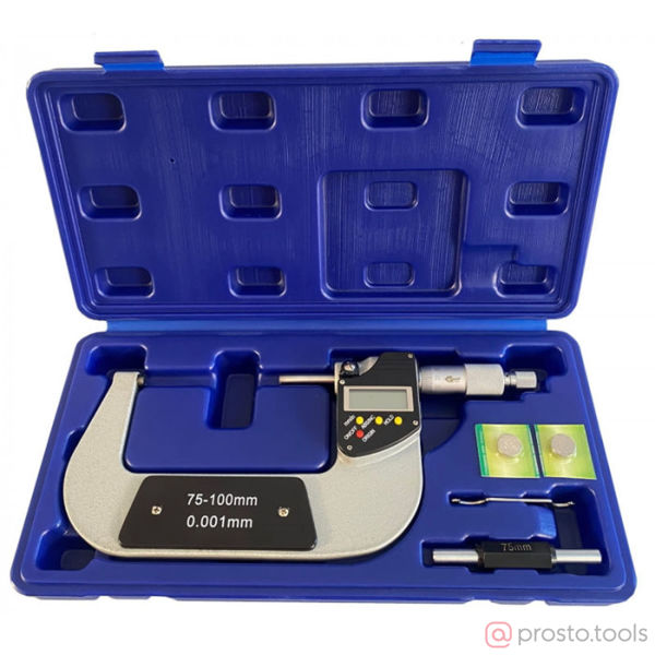 Изображение Микрометр цифровой МКЦ-100 ГОСТ 6507-90 (пр-во Guilin Measuring) //GRIFF