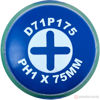 Изображение Отвертка крестовая 75мм PH1 ANTI-SLIP GRIP D71P175 //JONNESWAY