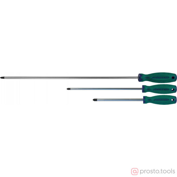 Изображение Отвертка крестовая 150мм PH3 ANTI-SLIP GRIP D71P3150 //JONNESWAY
