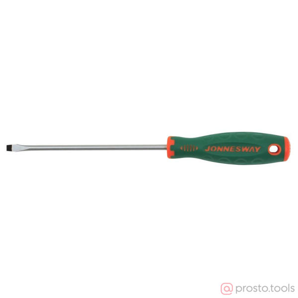 Изображение Отвертка шлицевая 200х4,0 ANTI-SLIP GRIP D71S4200 //JONNESWAY