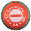 Изображение Отвертка шлицевая 250х5,5 ANTI-SLIP GRIP D71S5250 //JONNESWAY