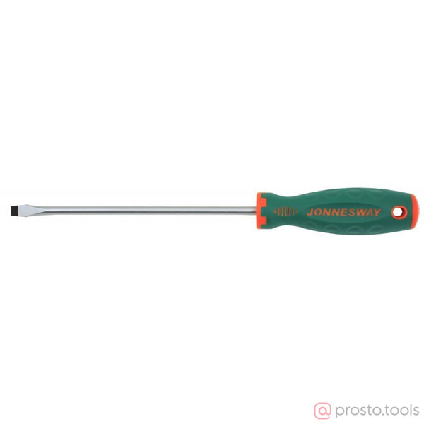 Изображение Отвертка шлицевая 200х8,0 ANTI-SLIP GRIP D71S8200 //JONNESWAY
