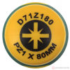 Изображение Отвертка крестовая 80мм PZ1 2-х комп. рукоятка POZIDRIV ANTI-SLIP GRIP D71Z180 //JONNESWAY