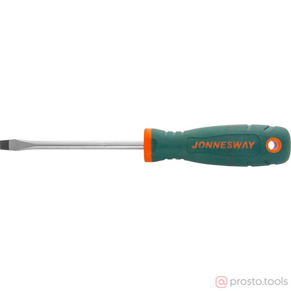 Изображение Отвертка шлицевая 100х6,5 ANTI-SLIP GRIP D77S6100 //JONNESWAY