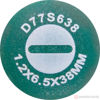 Изображение Отвертка шлицевая 38х6,5 ANTI-SLIP GRIP D77S638 //JONNESWAY