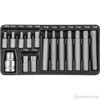 Изображение Набор вставок (бит) 10 мм TORX 15 пр. S29H4215S //JONNESWAY