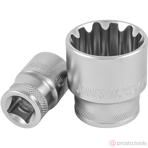 Изображение Головка торц. 1/4" 9мм, 11/32", E11 SUPERTECH S68H2109 //JONNESWAY