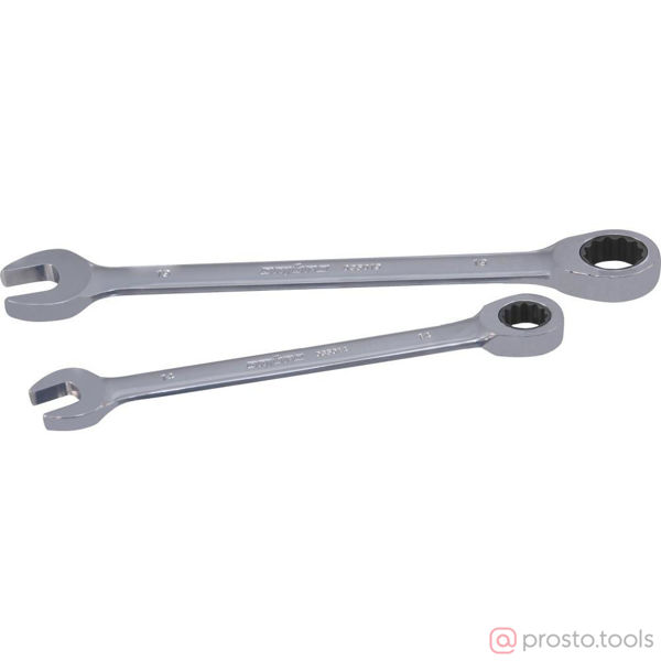 Изображение Ключ комбинированный с трещоткой 12мм SNAP GEAR 035012 //OMBRA