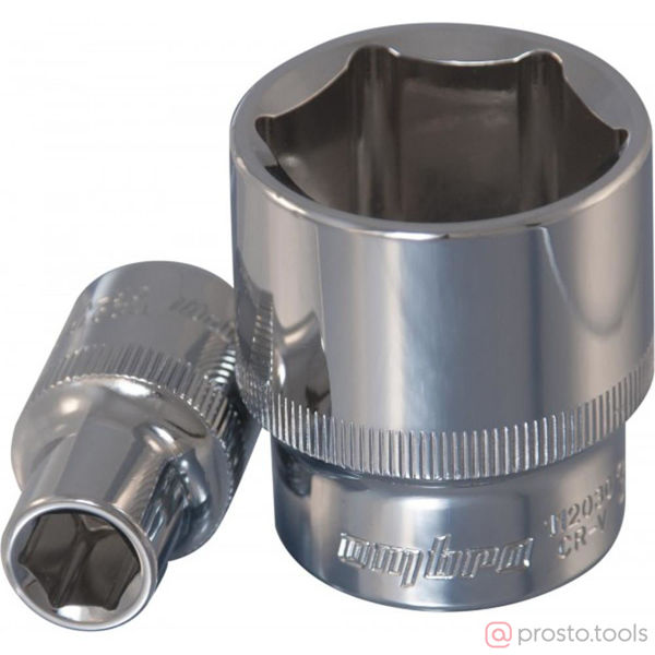 Изображение Головка торц. 1/2" 20мм 6-гран. 112020 //OMBRA