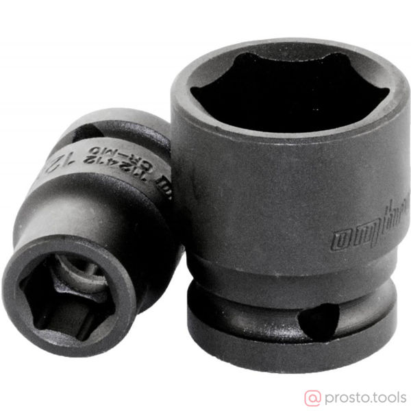 Изображение Головка ударная 1/2" 13мм 6-гран. 112413 //OMBRA
