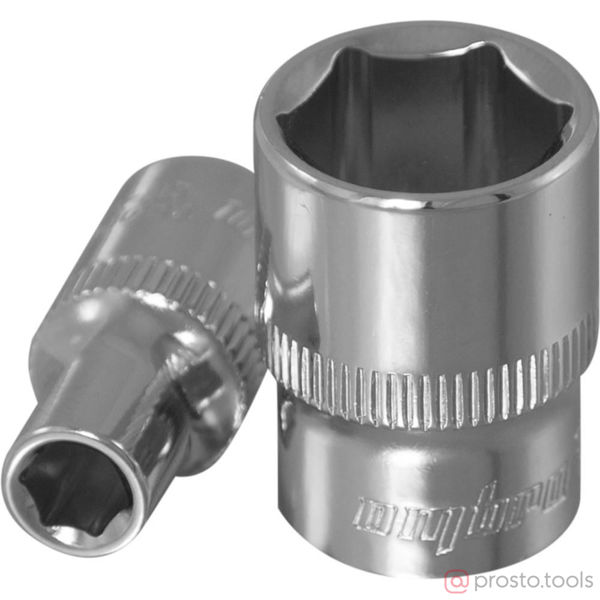 Изображение Головка торц. 1/4" 4,5мм 6-гран. 114045 //OMBRA