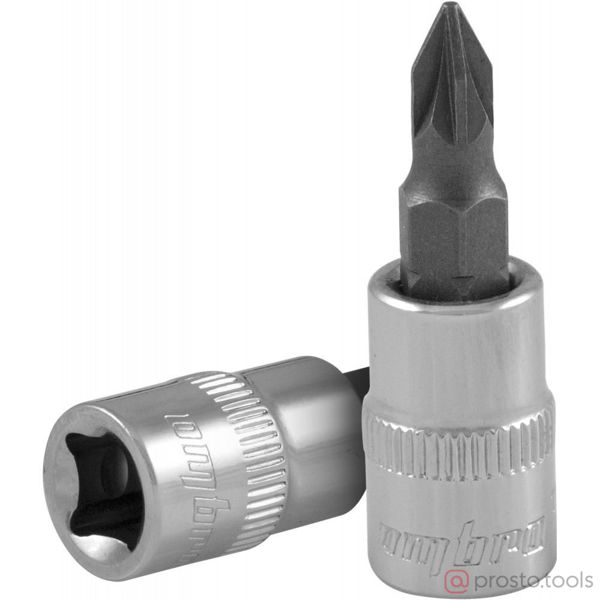 Изображение Головка торц. 1/4" PZ2 Pozidriv L=37мм 114602 //OMBRA