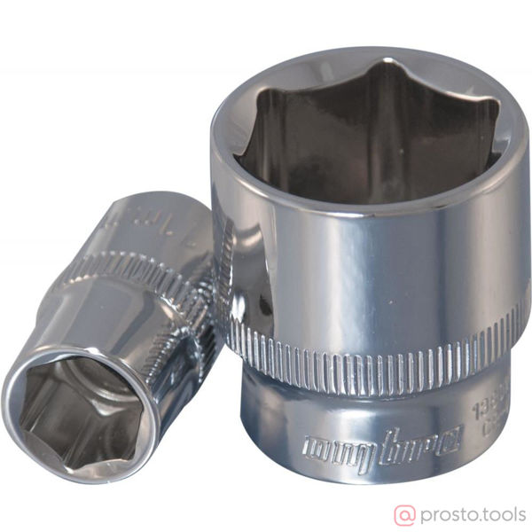 Изображение Головка торц. 3/8" 12мм 6-гран. 138012 //OMBRA