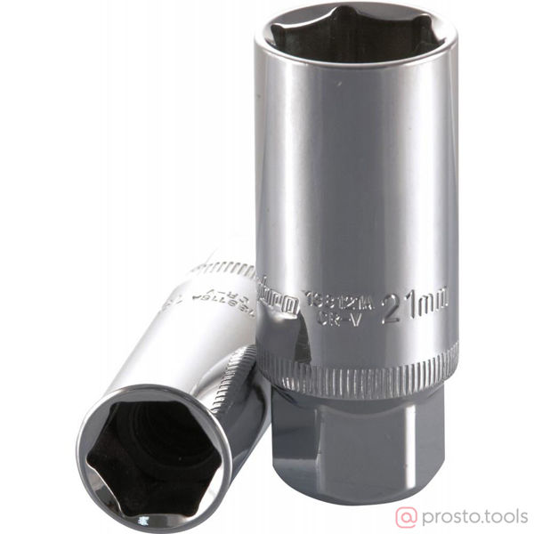 Изображение Головка свечная 3/8" 21мм 6-гр.138121A //OMBRA