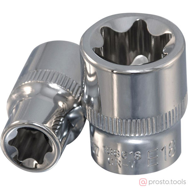 Изображение Головка торц. 3/8" E14 138614 //OMBRA