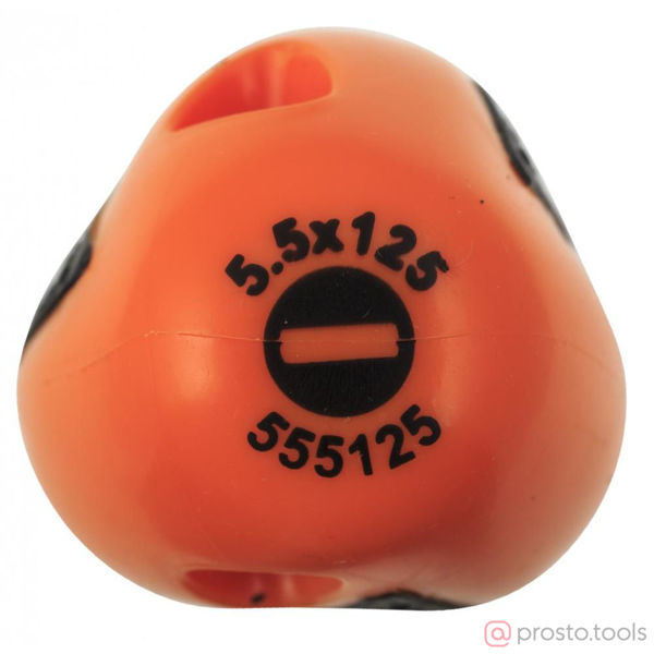 Изображение Отвертка шлицевая 125х5,5 2-х комп. рукоятка BASIC 555125 //OMBRA