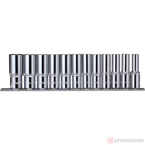 Изображение Набор головок 1/2" 10-24 мм 12 гр. 12 пред. глубокие 912212 //OMBRA