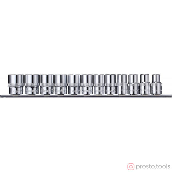 Изображение Набор головок 1/2" 10-24 мм 12 гр. 12 пред. 912312 //OMBRA
