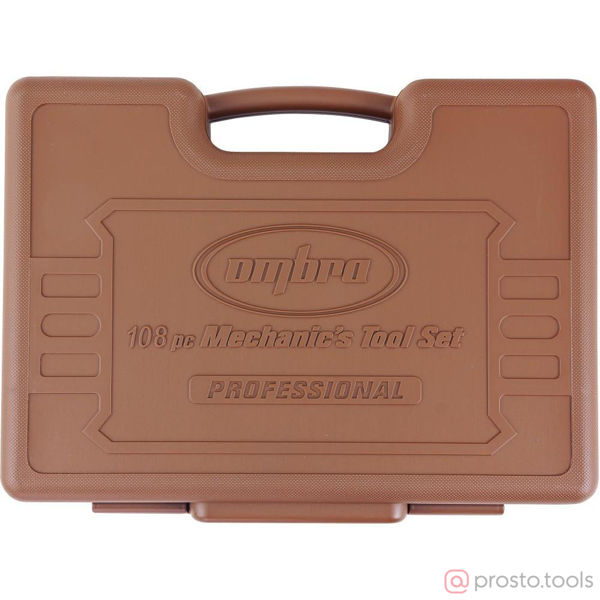 Изображение Набор инструмента 108 пр. пласт. кейс 1/2", 3/8", 1/4" OMT108S //OMBRA