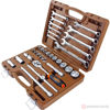 Изображение Набор инструмента 33 пр. пласт. кейс 1/2" OMT33S //OMBRA