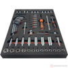 Изображение Набор головок 1/4" 4-14 мм 6 гр. 54 пред. OMT54STE //OMBRA