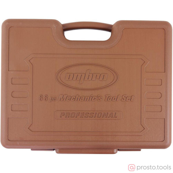 Изображение Набор инструмента 88 пр. пласт. кейс 1/4, 1/2" OMT88S //OMBRA