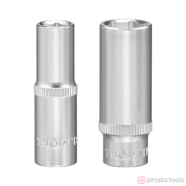 Изображение Головка торц. 1/2" 13мм 6-гран. глубокая FS11213 //THORVIK