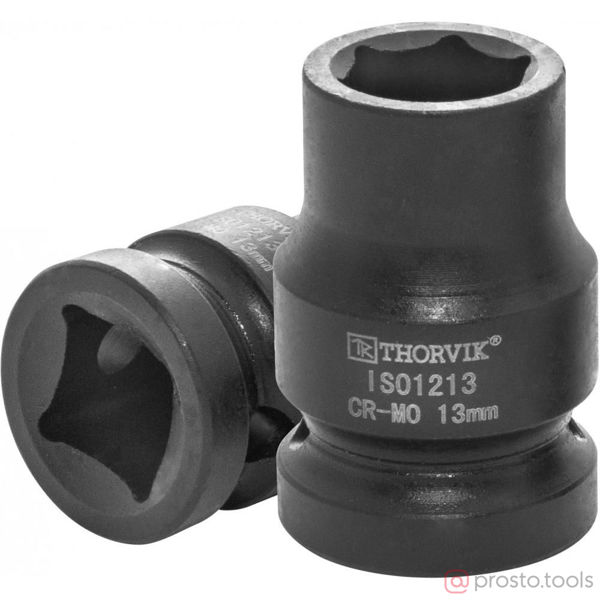 Изображение Головка ударная 1/2" 13мм 6-гран. IS01213 //THORVIK