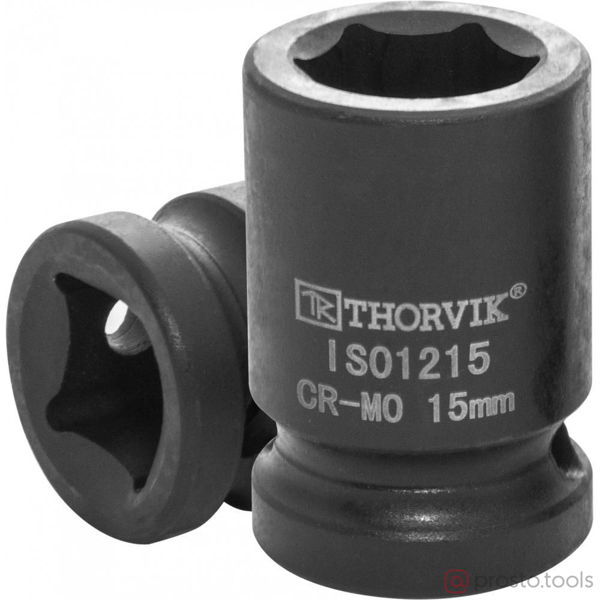 Изображение Головка ударная 1/2" 15мм 6-гран. IS01215 //THORVIK