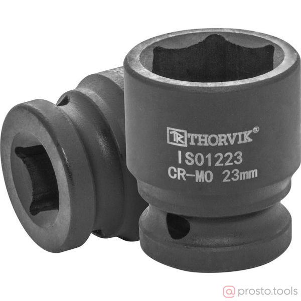 Изображение Головка ударная 1/2" 23мм 6-гран. IS01223 //THORVIK