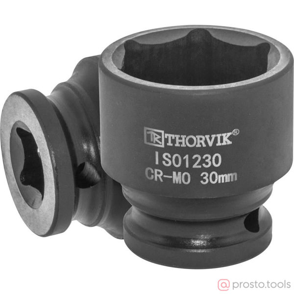Изображение Головка ударная 1/2" 30мм 6-гран. IS01230 //THORVIK